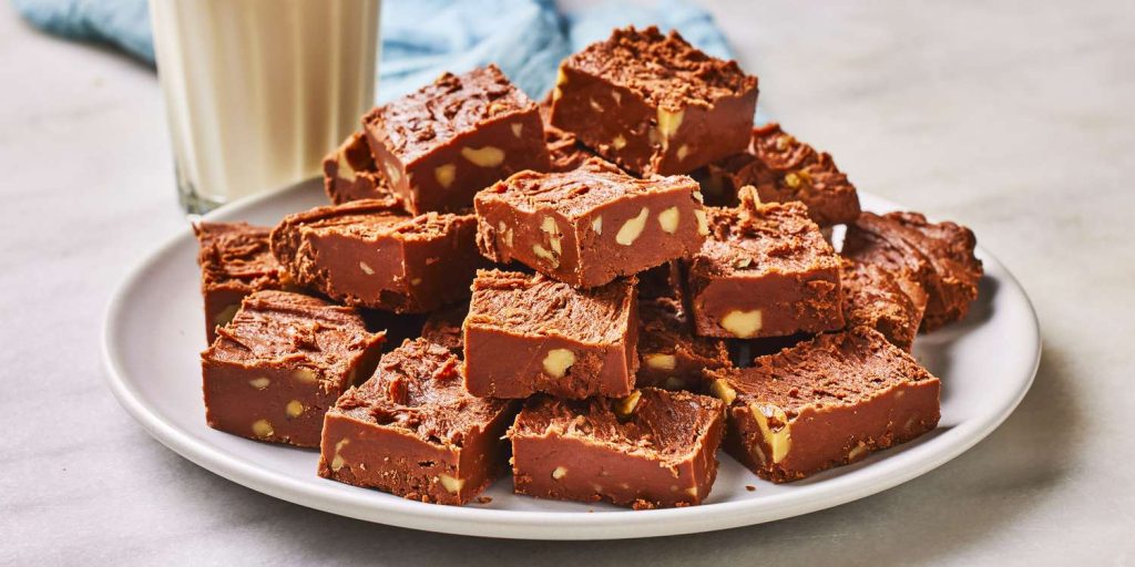 Chocolade avocado fudge