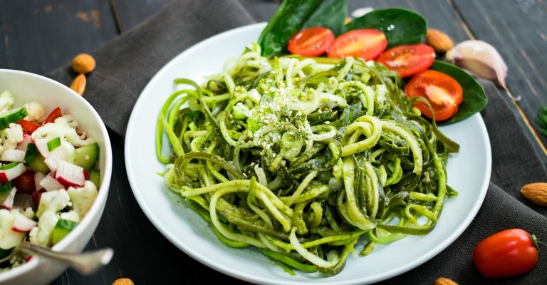 Courgette spaghetti